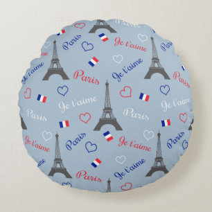 Paris Rundes Kissen