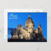 Paris - Sacré Coeur auf der Postkarte (Vorne/Hinten)