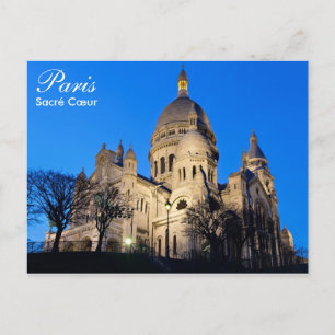 Paris - Sacré Coeur auf der Postkarte