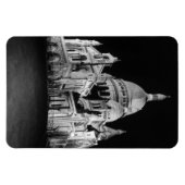Paris Sacre Coeur Basilica 1970 Magnet (Horizontal)