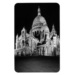 Paris Sacre Coeur Basilica 1970 Magnet
