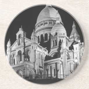 Paris Sacre Coeur Basilica 1970 Sandstein Untersetzer