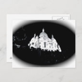 Paris Sacre Coeur Postkarte (Vorne/Hinten)