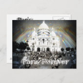 Paris - Sacré Coeur Postkarte (Vorne/Hinten)
