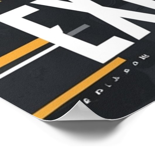 Paris Saint-Germain Poster (Ecke)