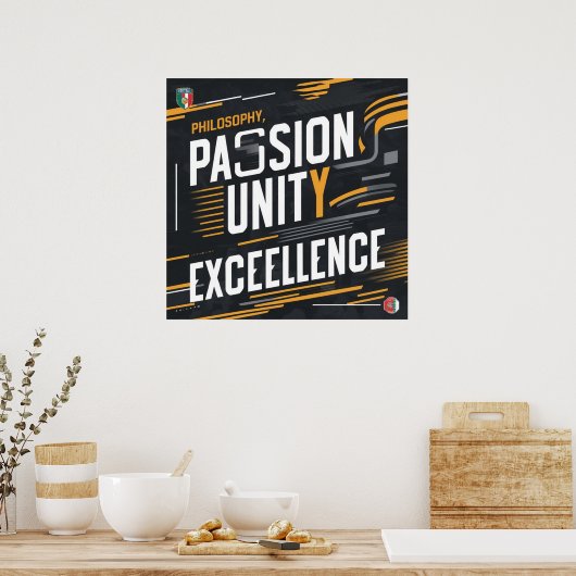 Paris Saint-Germain Poster (Küche)