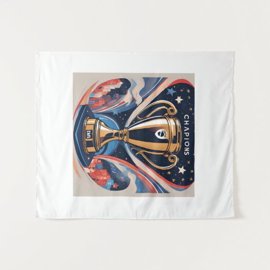 Paris Saint-Germain Wandteppich (Vorderseite (Horizontal))