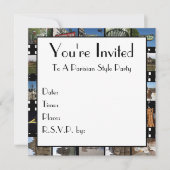 Paris-Sammlungs-Einladung Einladung (Vorderseite)