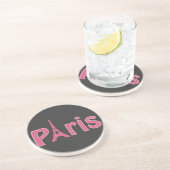 Paris Sandstein Untersetzer (Seite)