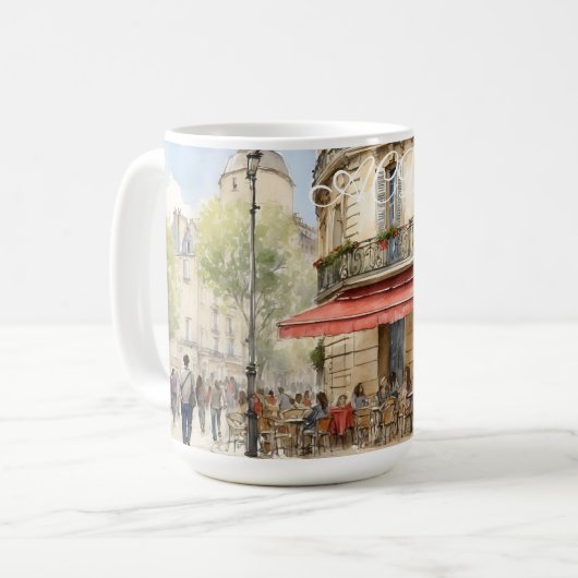 PARIS SCENE TASSE (Vorderseite Links)