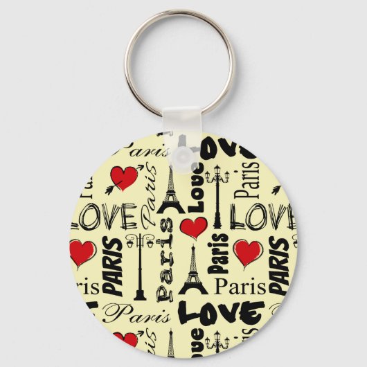 Paris Schlüsselanhänger (Vorderseite)