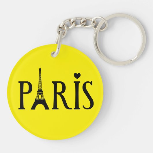 Paris Schlüsselanhänger (Rückseite)
