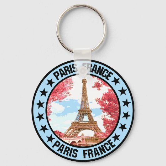 Paris Schlüsselanhänger (Rückseite)