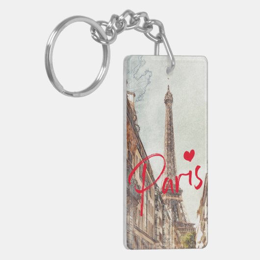Paris Schlüsselanhänger (Vorderseite links)