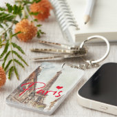 Paris Schlüsselanhänger (Vorderseite rechts)