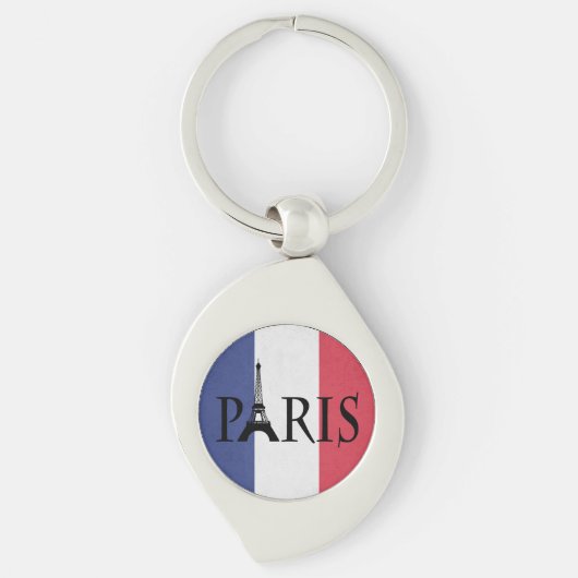 Paris Schlüsselanhänger (Vorderseite)