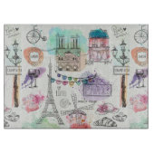 Paris Schneidebrett (Vorderseite)