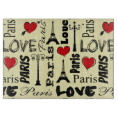Paris Schneidebrett (Vorderseite)