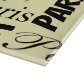 Paris Schneidebrett (Ecke)