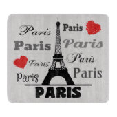 Paris Schneidebrett (Vorderseite)