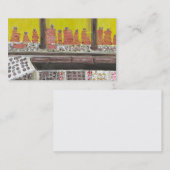 PARIS-SCHOKOLADEN-VISITENKARTE VISITENKARTE (Vorne/Hinten)