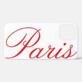 Paris - schöner, stilvoller Fall Case-Mate iPhone Hülle (Rückseite (Horizontal))