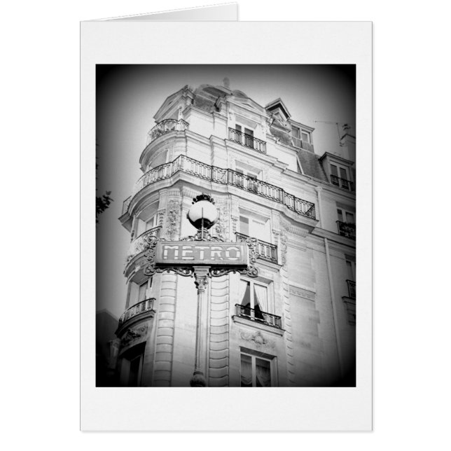 Paris, Schwarz und Weiß, Leere (Vorne)