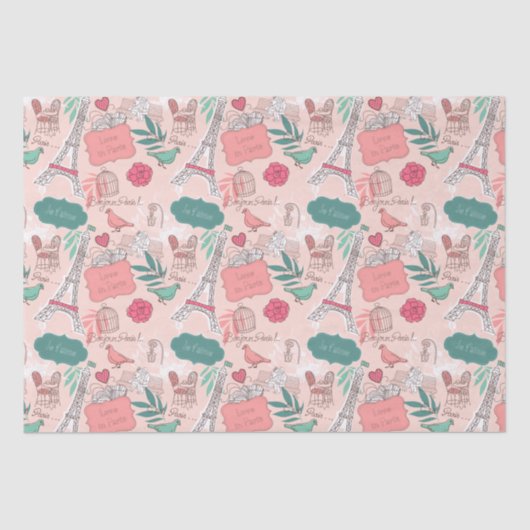 Paris Seidenpapier (Vorderseite)