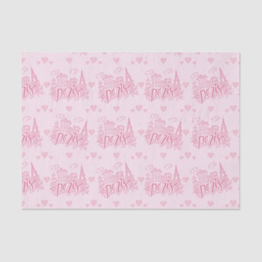 Paris Seidenpapier (Vorderseite)