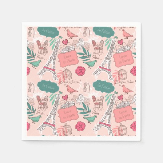 Paris Serviette (Vorderseite)
