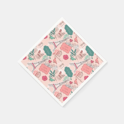 Paris Serviette (Ecke)