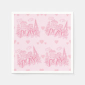 Paris serviette (Vorderseite)