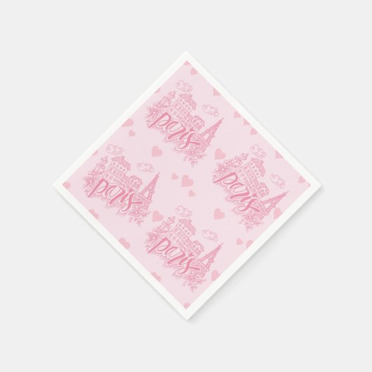 Paris serviette (Ecke)