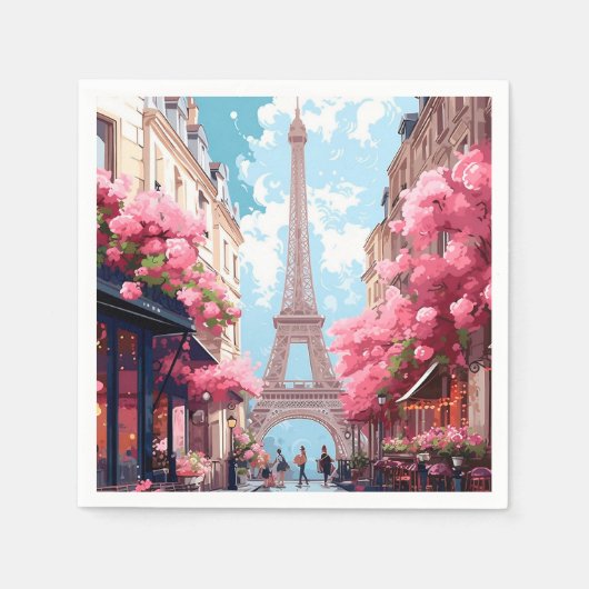 Paris Serviette (Vorderseite)