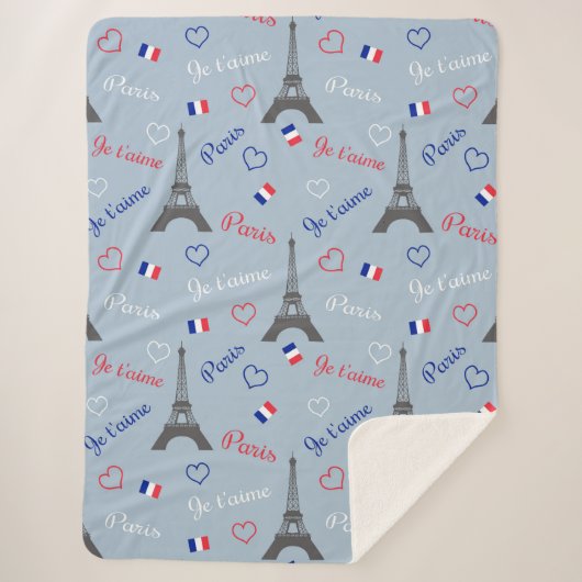 Paris Sherpadecke (Vorderseite)