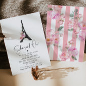 Paris Sie sagte Oui minimalistisches französisches Einladung