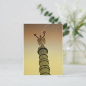 Paris - Siegessäule von Châtelet Postkarte (Stehend Vorderseite)