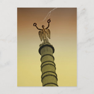 Paris - Siegessäule von Châtelet Postkarte