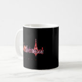 Paris Silhouette Kaffeetasse (Vorderseite Links)