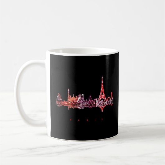 Paris Silhouette Kaffeetasse (Links)