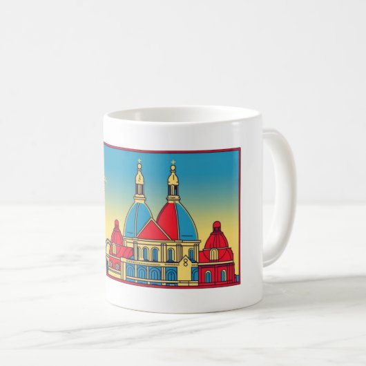 Paris Skyline 1 Kaffeetasse (VorderseiteRechts)