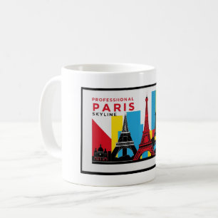 Paris Skyline 2 Kaffeetasse