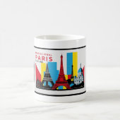 Paris Skyline 2 Kaffeetasse (Mittel)
