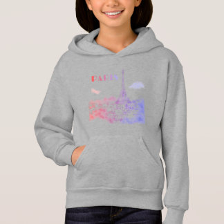 Paris Skyline City Travel Eifel Tower Frankreich Hoodie