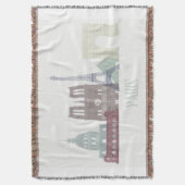 Paris Skyline Decke (Vorderseite Vertikal)