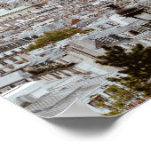 Paris Skyline Fotografie Poster (Ecke)