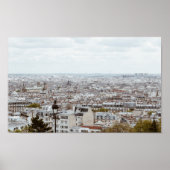 Paris Skyline Fotografie Poster (Vorne)