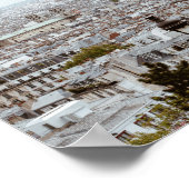 Paris Skyline Fotografie Poster (Ecke)