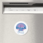 Paris Skyline - Frankreich Reisen Magnet (In Situ (Geschirrspüler))