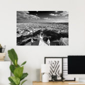 Paris Skyline (III) Poster (Heimbüro)